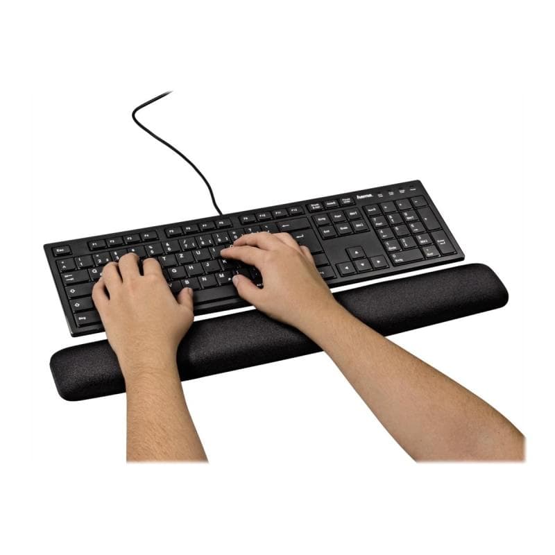 Tastatur-Handballenauflage Ergonomic, Schwarz