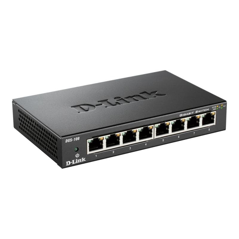 D-LINK 8-Port Layer2 Gigabit Switch