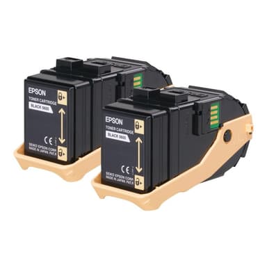 EPSON Double Pack 2er Pack Schwarz Tonerpatrone