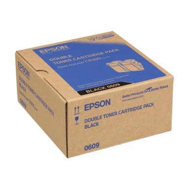 EPSON Double Pack 2er Pack Schwarz Tonerpatrone