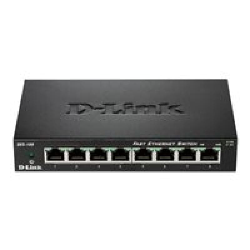 D-LINK 8-Port Layer2 Fast Ethernet Switch