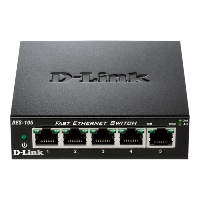D-LINK 5-Port Layer2 Fast Ethernet Switch