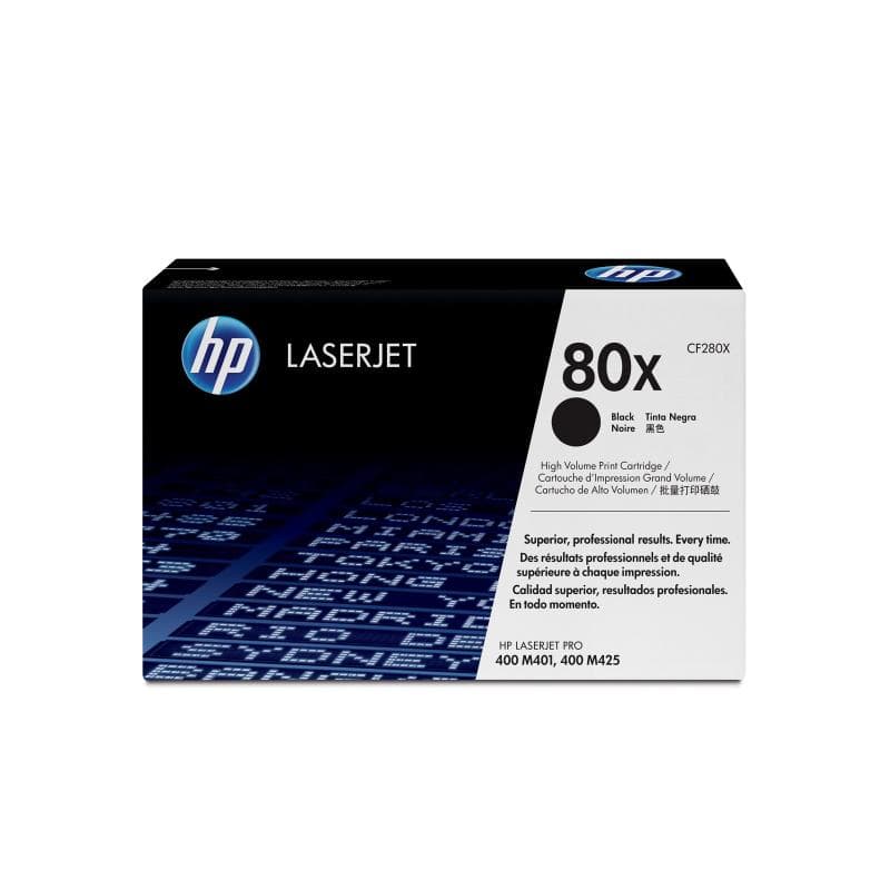 HP 80x Schwarz LaserJet Tonerpatrone (CF280X)