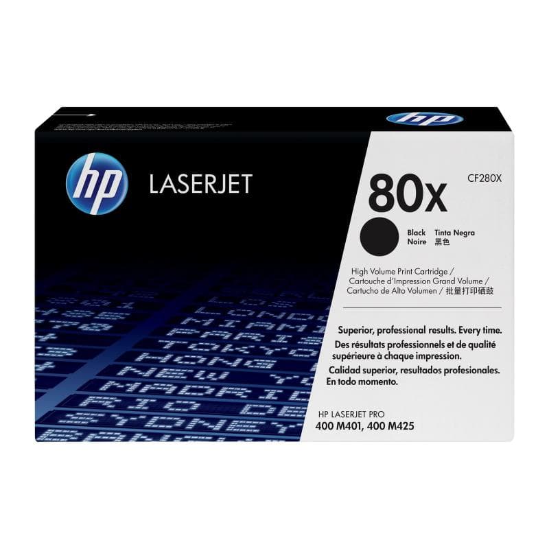 HP 80x Schwarz LaserJet Tonerpatrone (CF280X)