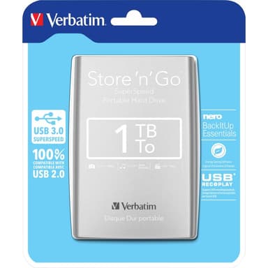 VERBATIM STORE N GO 2.5IN USB3.0 1TB