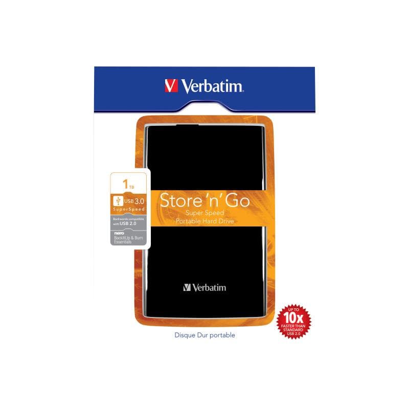 VERBATIM STORE N GO 2.5IN USB3.0 1TB