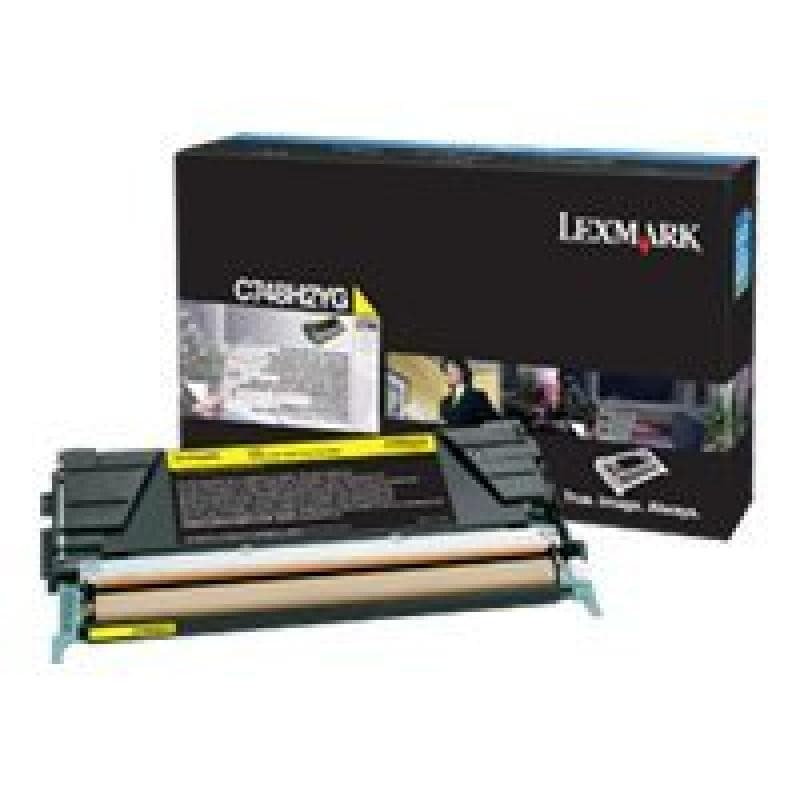 LEXMARK Gelb Tonerpatrone LCCP, LRP