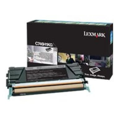 LEXMARK Schwarz Tonerpatrone LCCP, LRP
