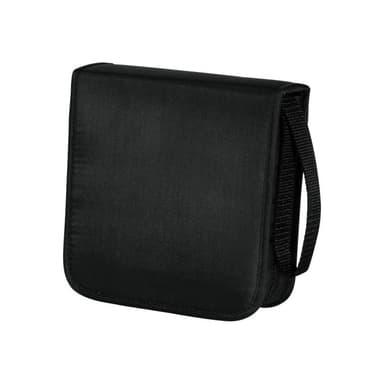 HAMA CD-Wallet Nylon 40 schwarz 33831