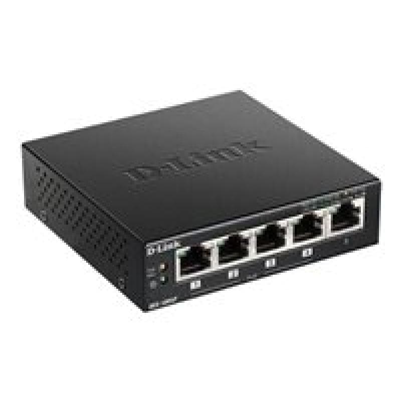DLINK 5-Port Desktop Fast Ethernet PoE+ Switch
