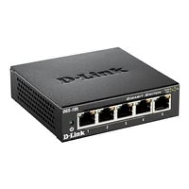 D-Link Gigabit Switch DGS-105, 5 Port, Desktop