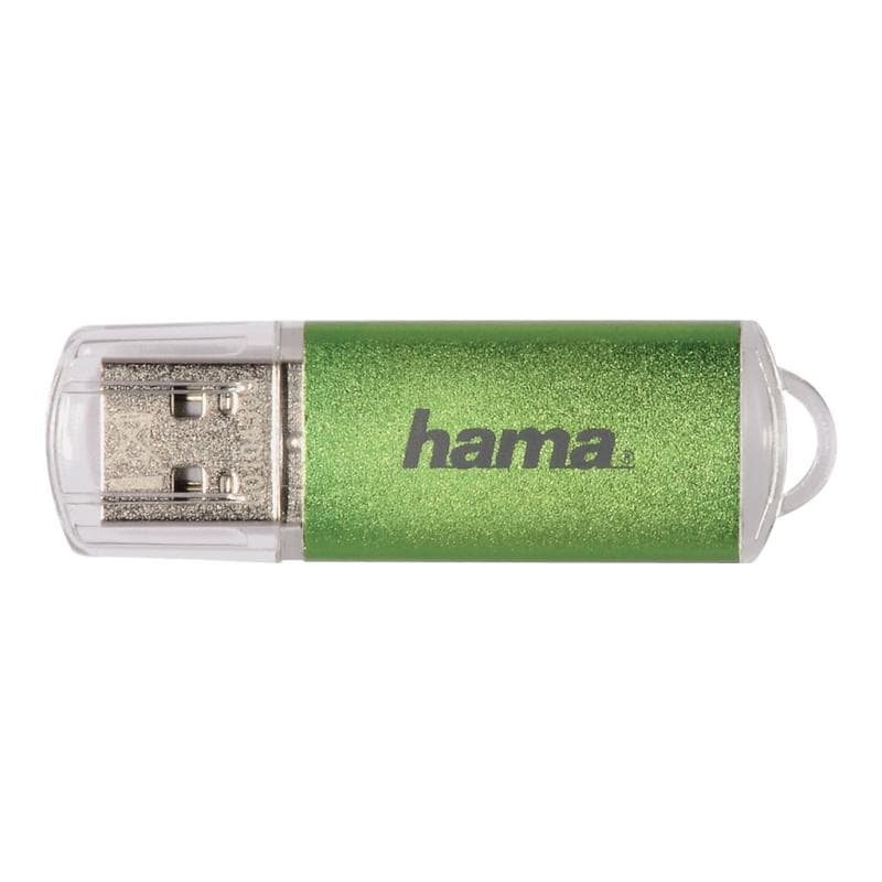 Hama 104300 FlashPen Laeta USB 2.0, 64 GB, 10MB/s, Grün