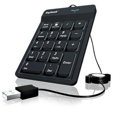 KeySonic ACK 118 BK Nummerisches Keypad USB