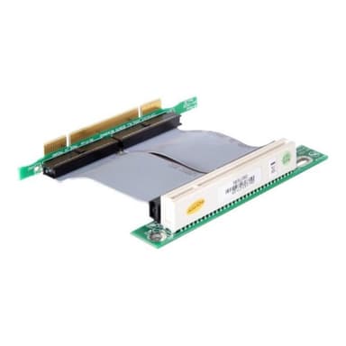 DeLock PCI Card RiserCard 32bit flex.Kabel links ger.