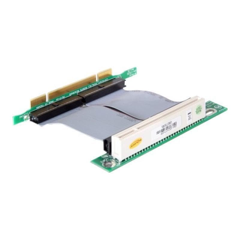 DeLock PCI Card RiserCard 32bit flex.Kabel links ger.