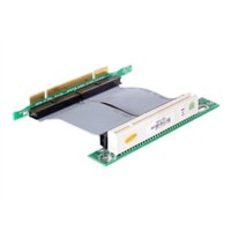 DeLock PCI Card RiserCard 32bit flex.Kabel links ger.
