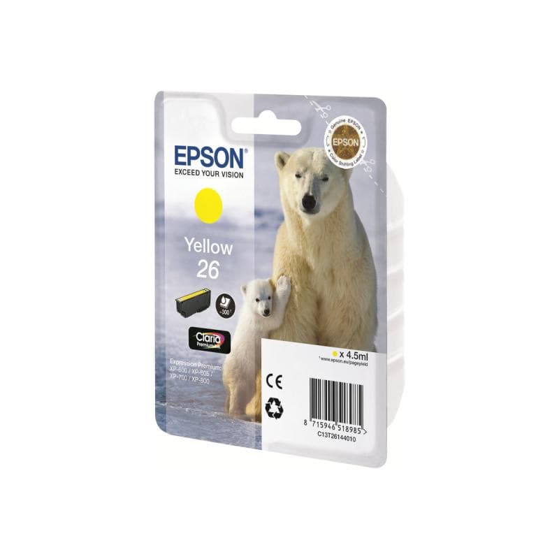 EPSON 26 Gelb Tintenpatrone