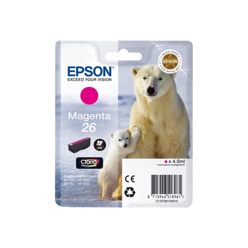 EPSON 26 Magenta Tintenpatrone