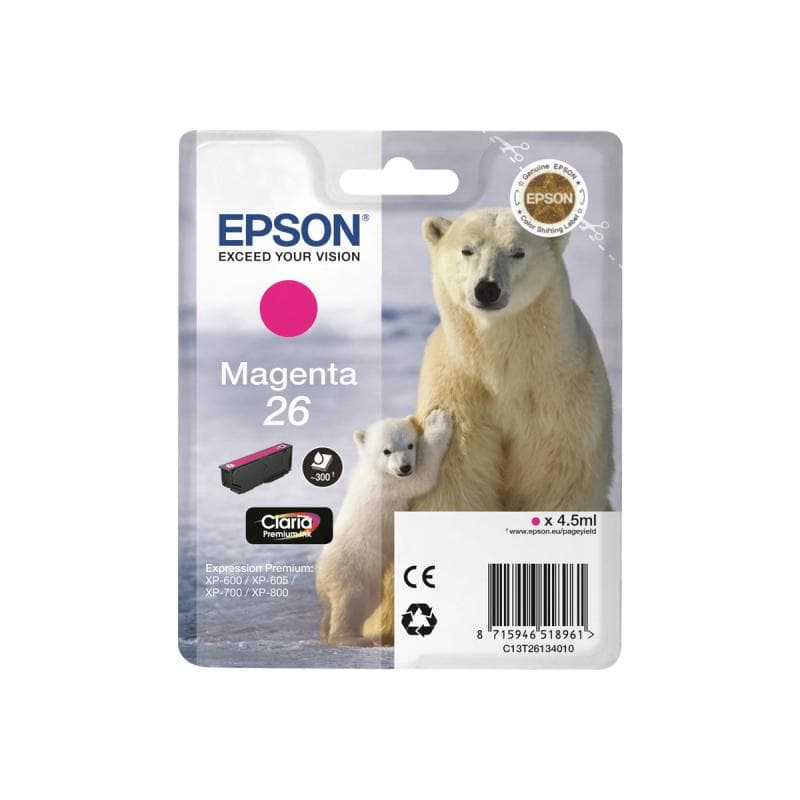 EPSON 26 Magenta Tintenpatrone