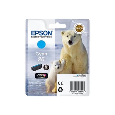 EPSON 26 Cyan Tintenpatrone