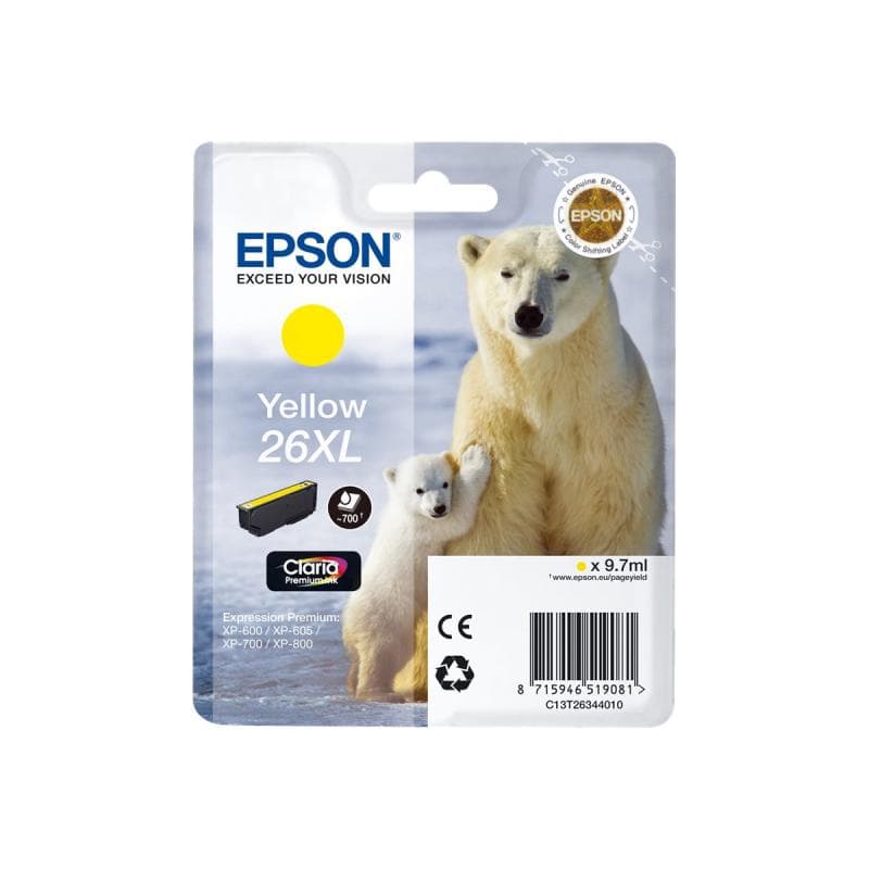 EPSON 26XL XL Gelb Tintenpatrone
