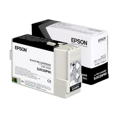 EPSON SJIC20P(K) Schwarz Tintenpatrone