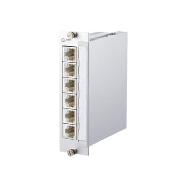 BTR AP-Verteiler E-DAT ISO/IEC CAT.6A 6 Port 3 HE TE