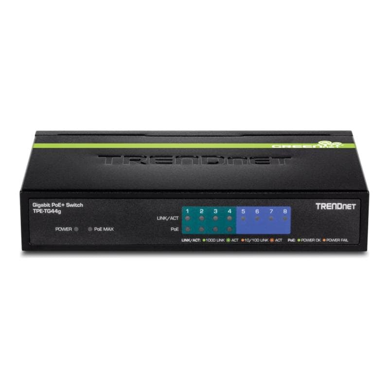 TRENDNET 8-PORT GREENNET GIGABIT POE