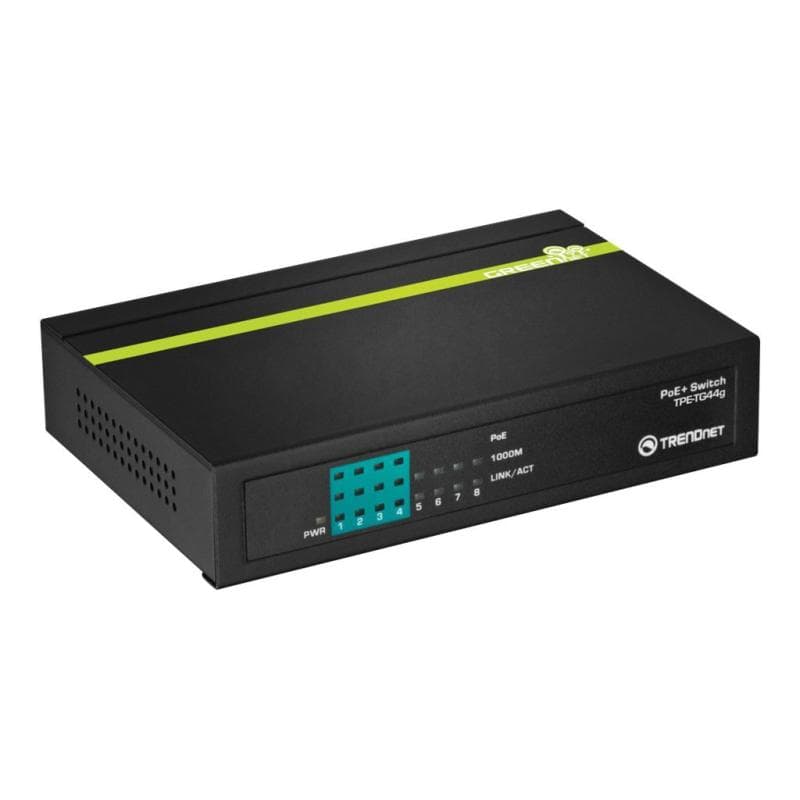 TRENDNET 8-PORT GREENNET GIGABIT POE