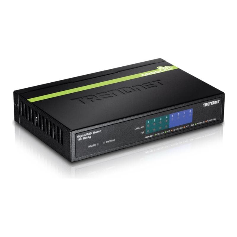 TRENDNET 8-PORT GREENNET GIGABIT POE