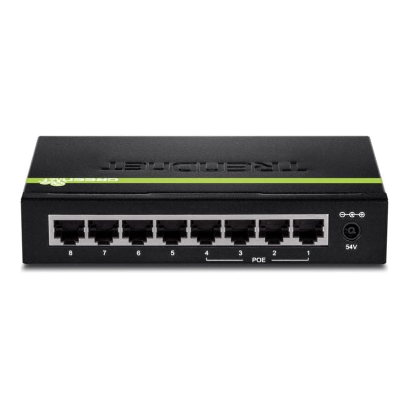TRENDNET 8-PORT GREENNET GIGABIT POE