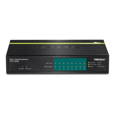 TRENDNET 8-PORT GREENNET GIGABIT POE