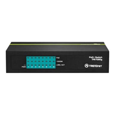 TRENDNET 8-PORT GREENNET GIGABIT POE