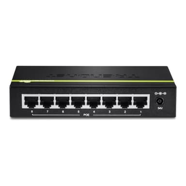 TRENDNET 8-PORT GREENNET GIGABIT POE