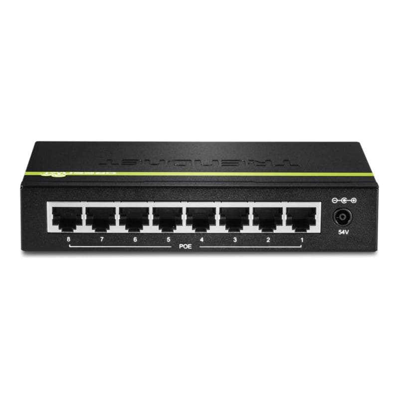 TRENDNET 8-PORT GREENNET GIGABIT POE