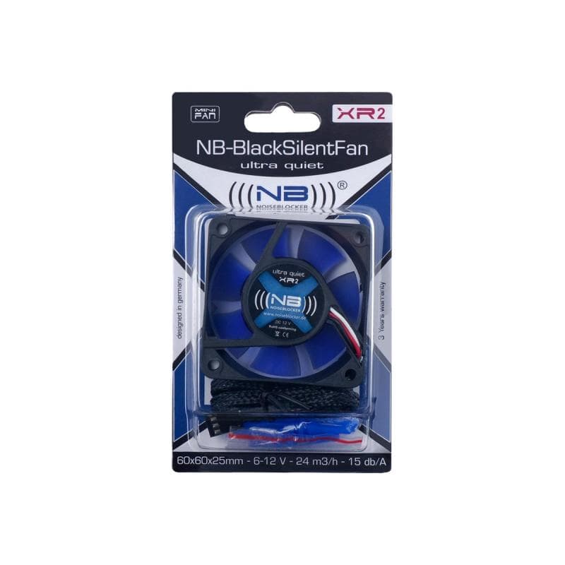 NOISEBLOCKER NB BlackSilentFan XR-2 60x60x25