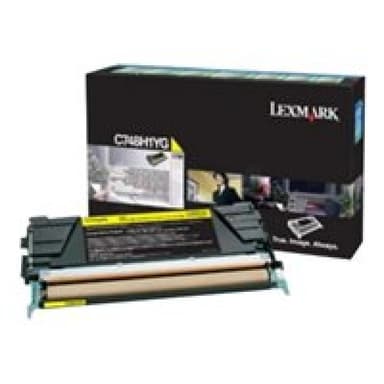 LEXMARK Gelb Tonerpatrone Lexmark Corporate