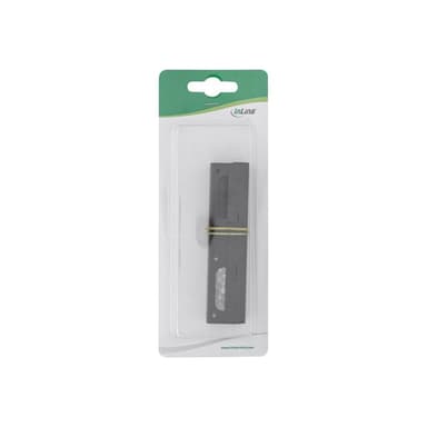 INLINE HDD/SSD Einbauschienen, 6,35cm (2,5″) zu 8,89cm (3,5″), nur Rahmen und Schrauben, schwarz