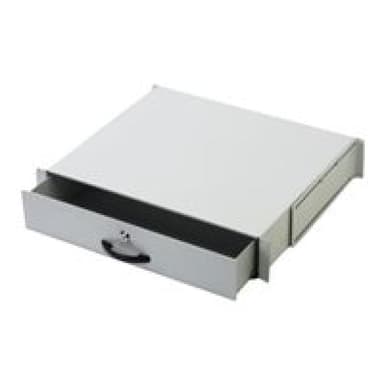 DIGITUS 2HE abschließbar, f 19″ Schränke, grau