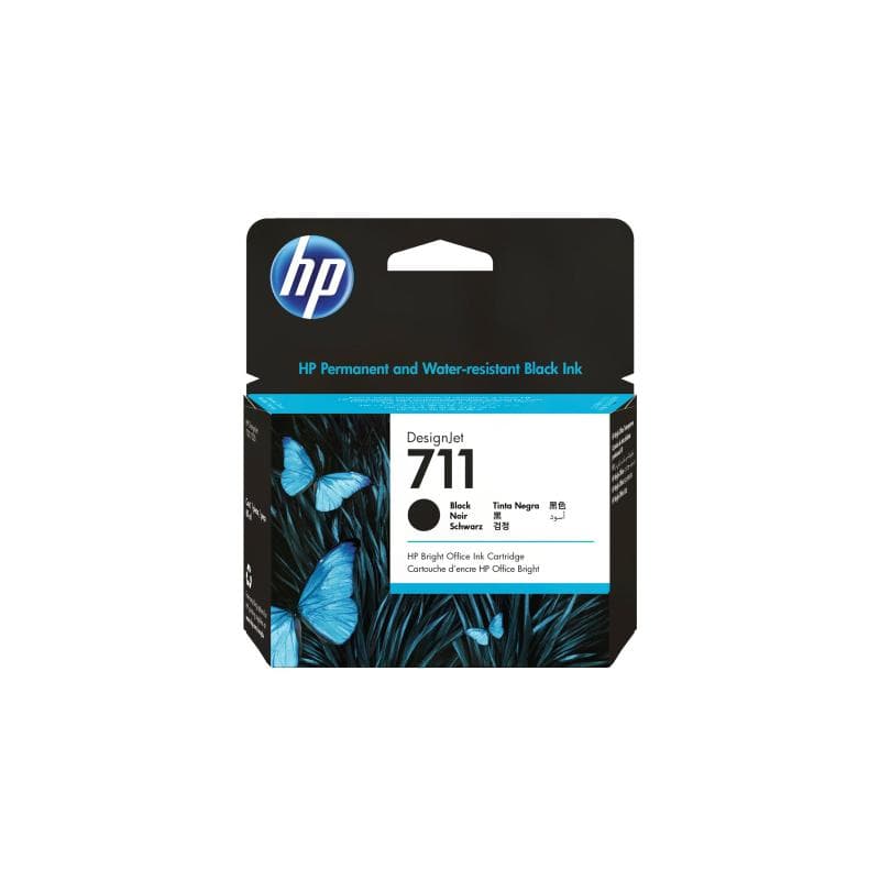 HP 711 Schwarz Tintenpatrone