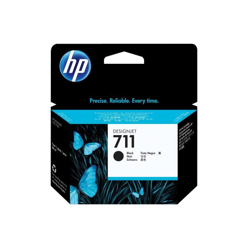 HP 711 Schwarz Tintenpatrone