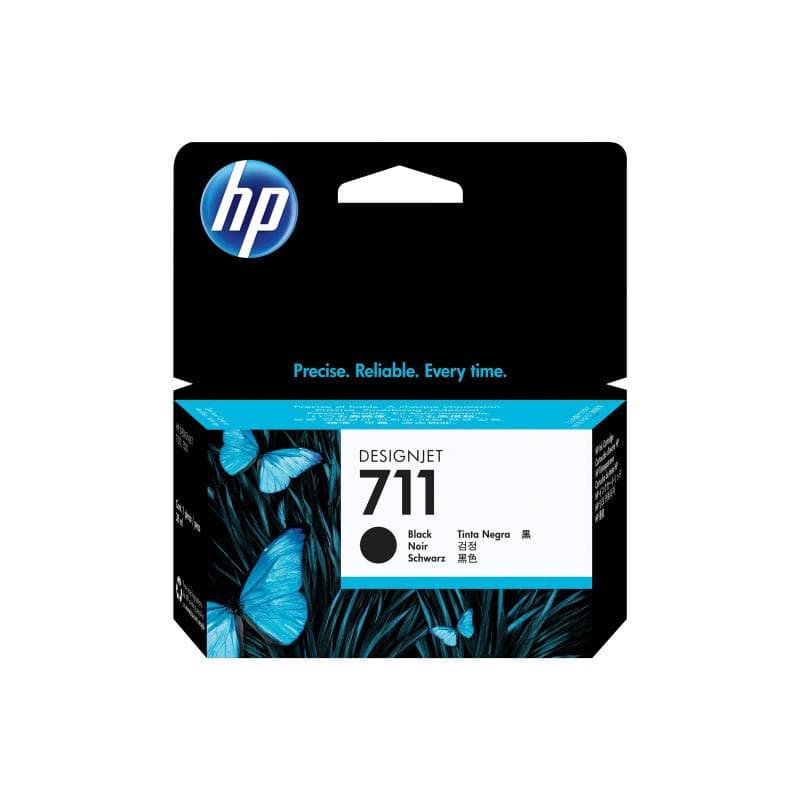 HP 711 Schwarz Tintenpatrone