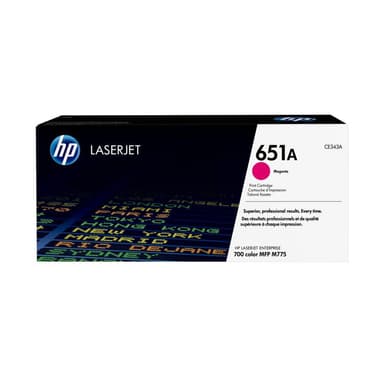 HP 651A Magenta LaserJet Tonerpatrone (CE343A)