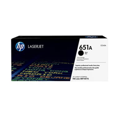 HP 651A Schwarz LaserJet Tonerpatrone (CE340A)