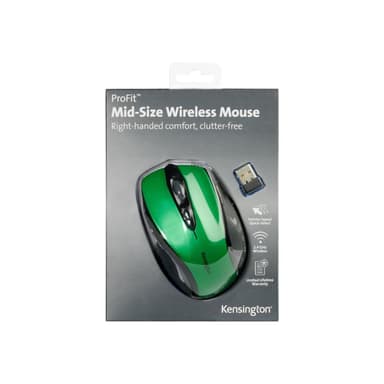 KENSINGTON Pro Fit Mid Size Wireless Emerald grüne Maus