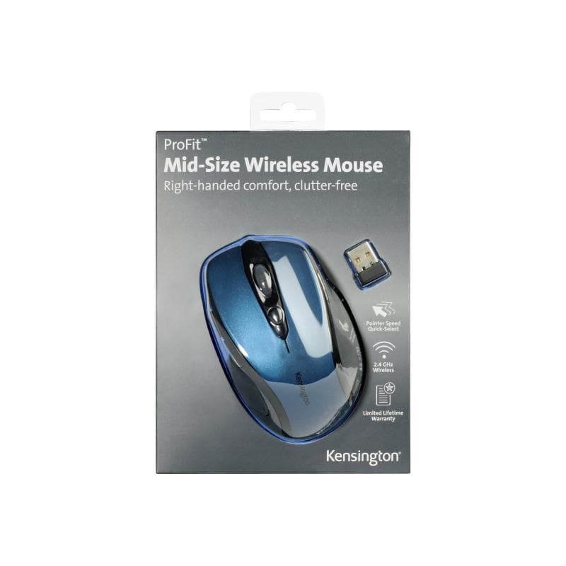 KENSINGTON ProFit MidSize Wireless Sapphire blaue Maus