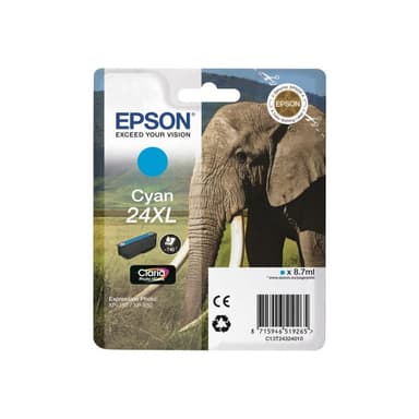 EPSON 24XL XL Cyan Tintenpatrone