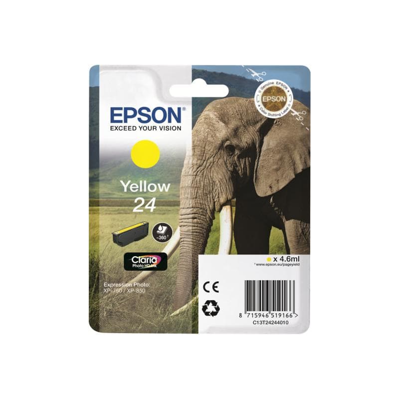 EPSON 24 Gelb Tintenpatrone
