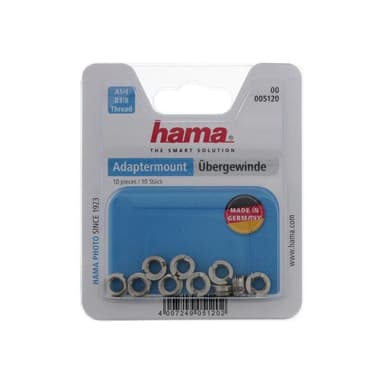 HAMA Übergewinde A 1/4-B 3/8 10 Stk.                     5120