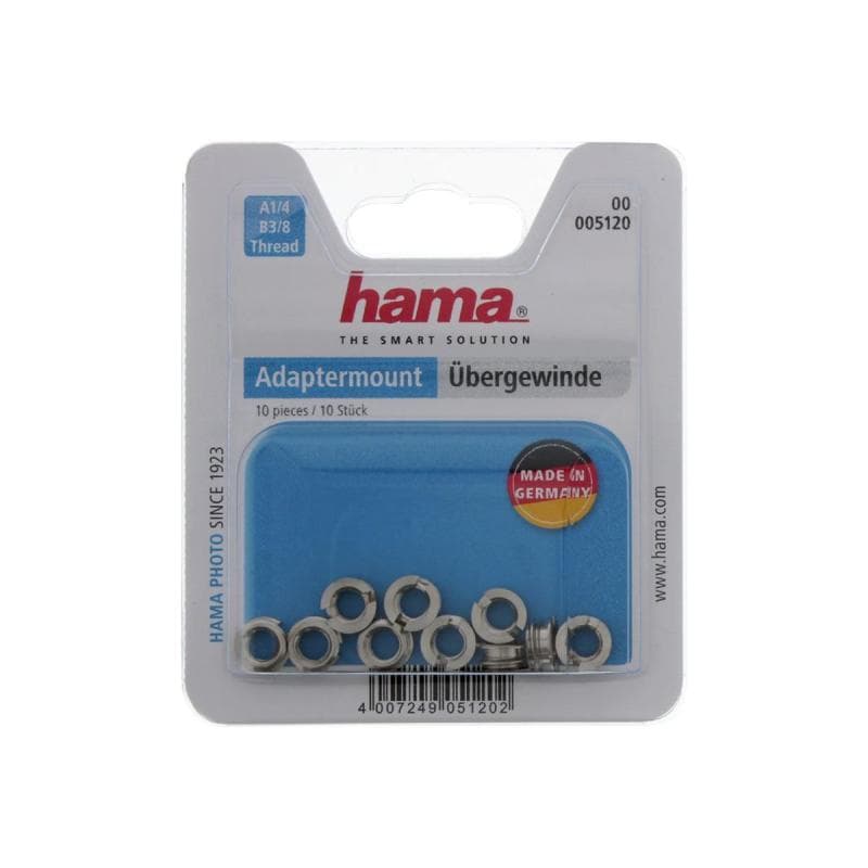 HAMA Übergewinde A 1/4-B 3/8 10 Stk.                     5120